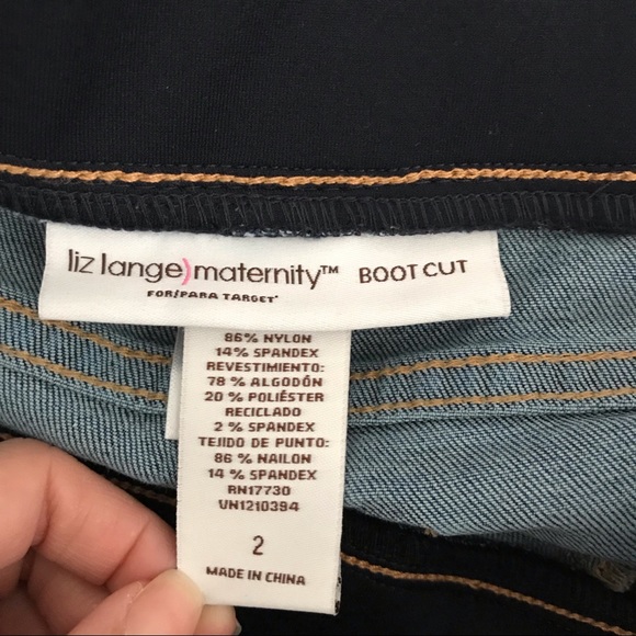 Liz Lange Maternity | Boot Cut Jeans | size 2 - Picture 6 of 7